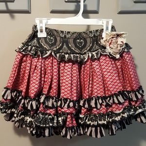 Mustard Pie ruffle skirt